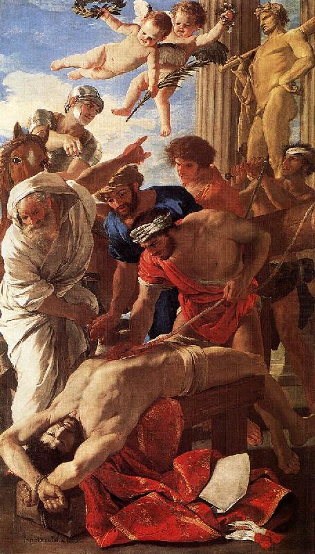 The Martyrdom of St Erasmus, Nicolas Poussin